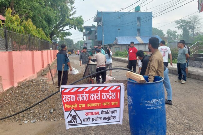 कालिमाई मन्दिर क्षेत्रका खाल्डाखुल्डी टालटुल, स्थानीयलाई सहजता