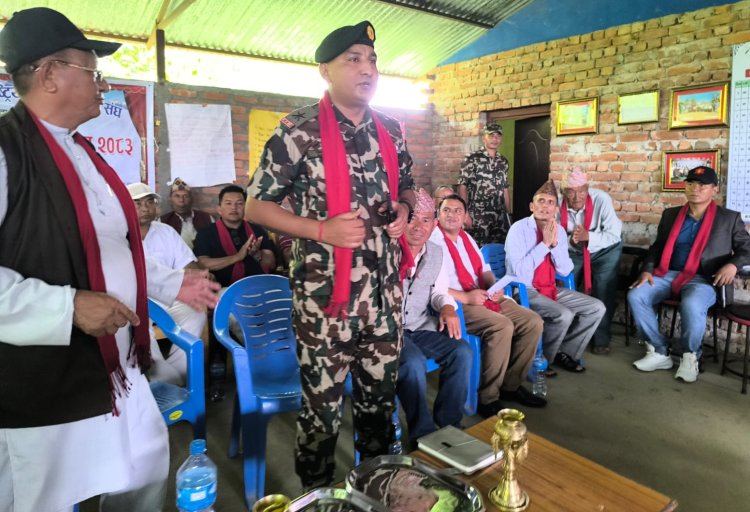 राष्ट्रिय भूतपूर्व सैनिक संघ सिन्धुलीको सातौँ जिल्ला अधिवेशन सम्पन्न, टंक कार्की निर्वाचित